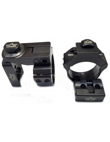 Monturas APEL Blue-line para REM 700 - 30mm. bajas - 300-05012BL