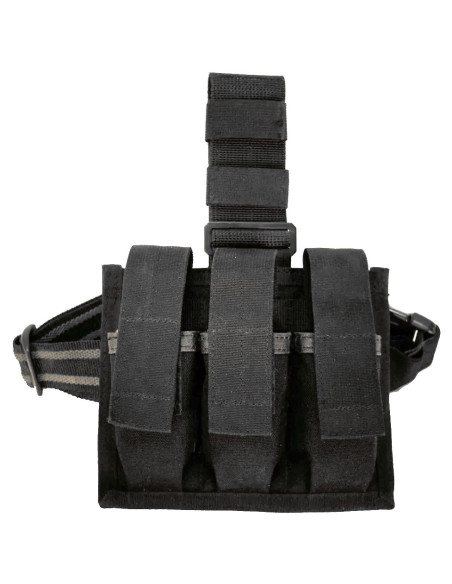 Funda de muslo BLACKHAWK Omega 3 cargadores con TalonFlex - 56PMK3BK
