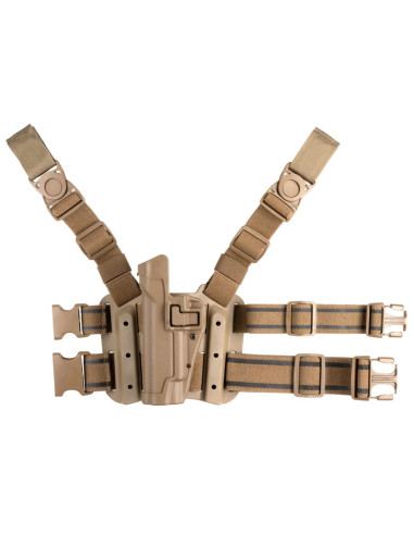 Funda SERPA Táctica de Nivel 2 (zurdo) - 1911 Arena - 430503CT-L