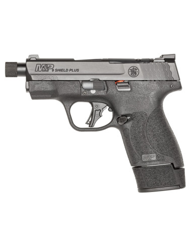 Pistola SMITH & WESSON M&P9 Shield Plus 3.7" cañón roscado - 9mm. - 14095