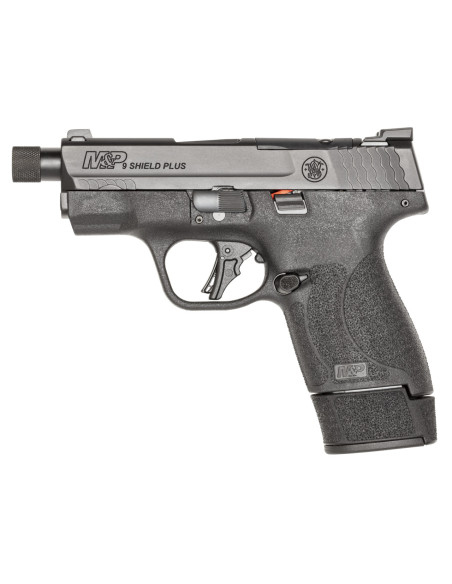Pistola SMITH & WESSON M&P9 Shield Plus 3.7" cañón roscado - 9mm. - 14095