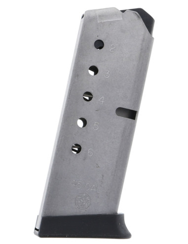 Cargador metálico Smith & Wesson CS45 6R - 45 ACP - 263810000