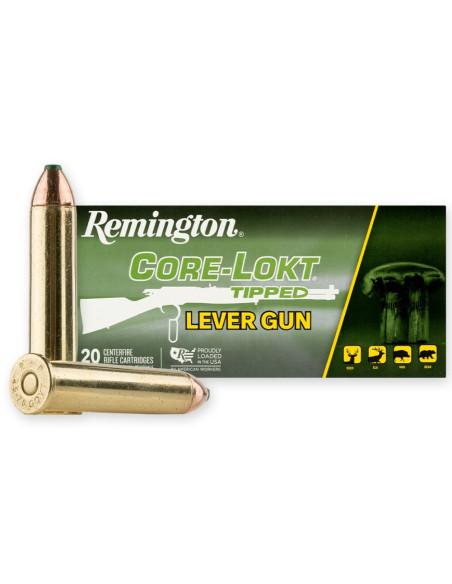 Munición metálica REMINGTON Core-Lokt Tipped - 45-70 Govt - 300 grains - R21430