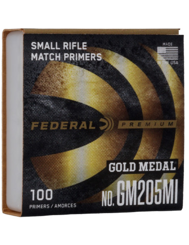 Pistones FEDERAL Gold Medal GM205MI Small Rifle