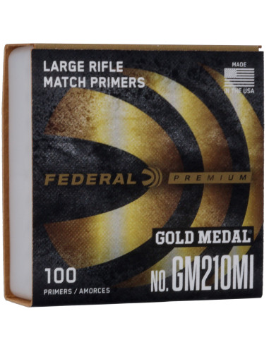 Pistones FEDERAL Gold Medal GM210MI Large Rifle