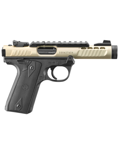 Pistola RUGER Mark IV 22/45 Lite 4.4" Champagne - 22 LR - 43955