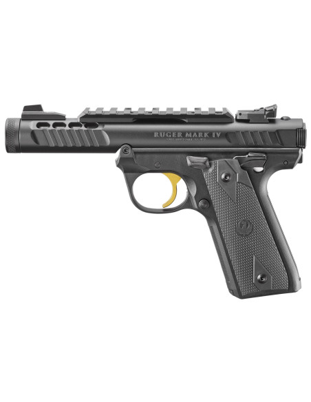 Pistola RUGER Mark IV 22/45 Lite 4.4" Black - 22 LR - 43956