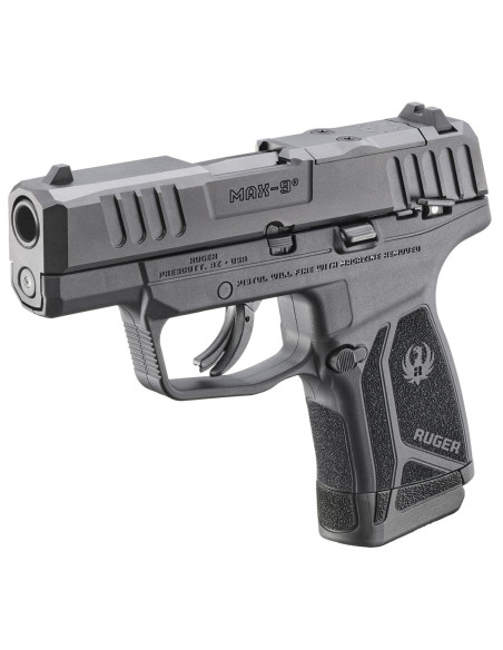 Pistola RUGER MAX-9 - 9mm. - con seguro manual - 03514