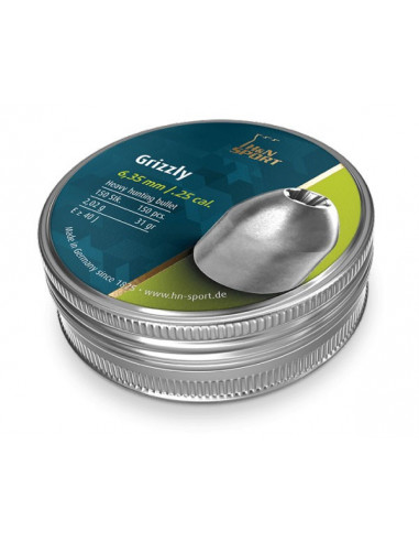 Balín H&N - Grizzly (6.35)