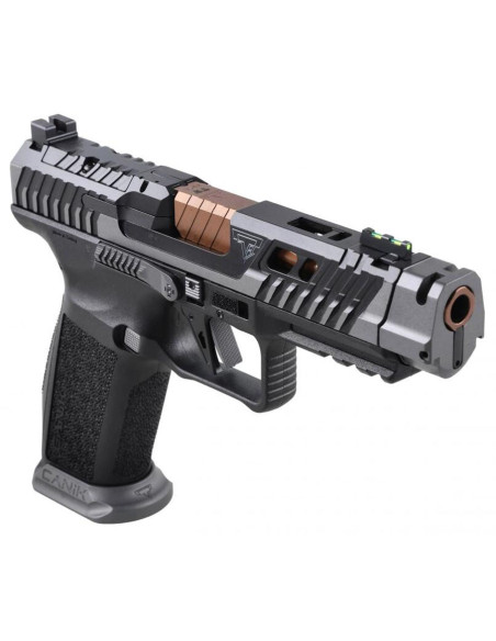 Pistola CANiK TTI Combat Smoke 4.74” - 9mm.