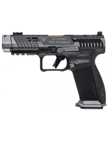 Pistola CANiK TTI Combat Smoke 4.74” - 9mm.