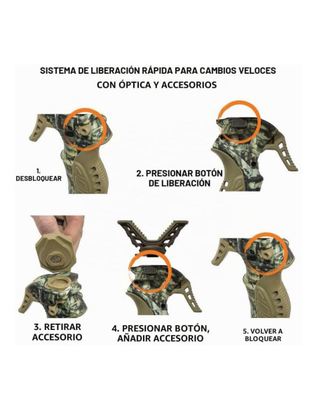 Bastón PRIMOS Trigger Stick Gen 3 trípode - 65815M
