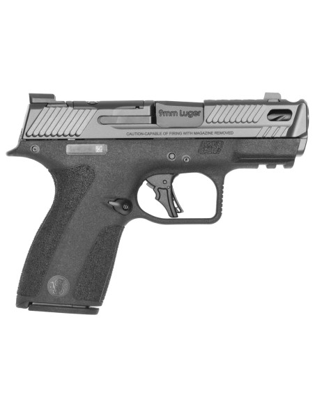 Pistola SMITH & WESSON M&P Shield X PC Carry Comp 3.6" con seguro manual - 9mm. - 14270