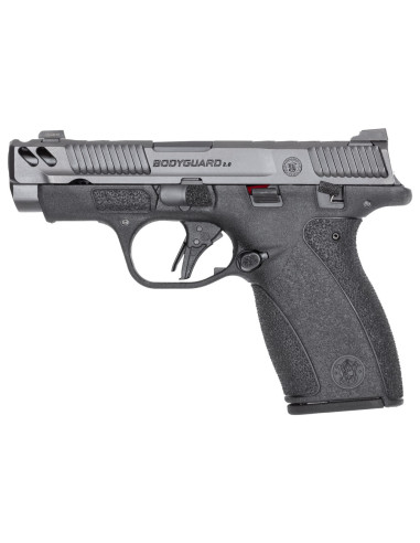 Pistola SMITH & WESSON BODYGUARD 2.0 PC Carry Comp 3.1" con seguro manual - 380 Auto - 14417