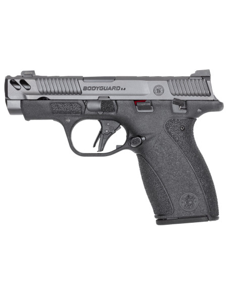 Pistola SMITH & WESSON BODYGUARD 2.0 PC Carry Comp 3.1" con seguro manual - 380 Auto - 14417