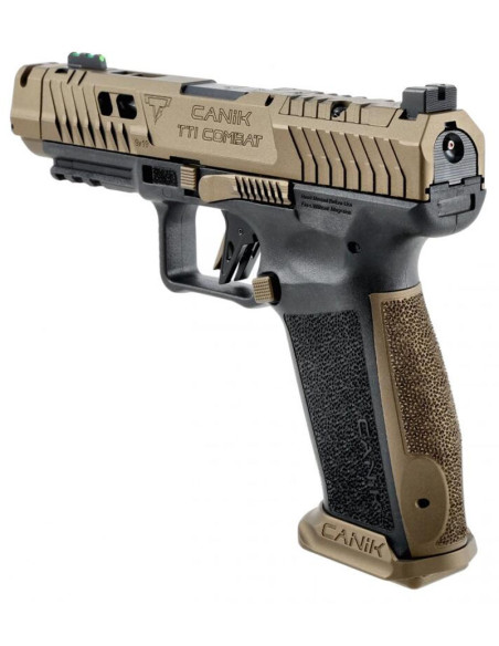 Pistola CANiK TTI Combat Bronze 4.74” - 9mm. - CE111C
