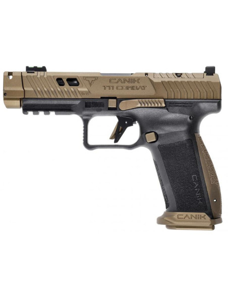 Pistola CANiK TTI Combat Bronze 4.74” - 9mm. - CE111C