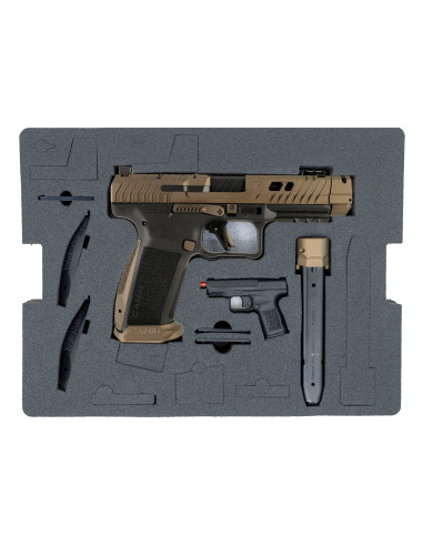 Pistola CANiK TTI Combat Bronze 4.74” - 9mm. - CE111C