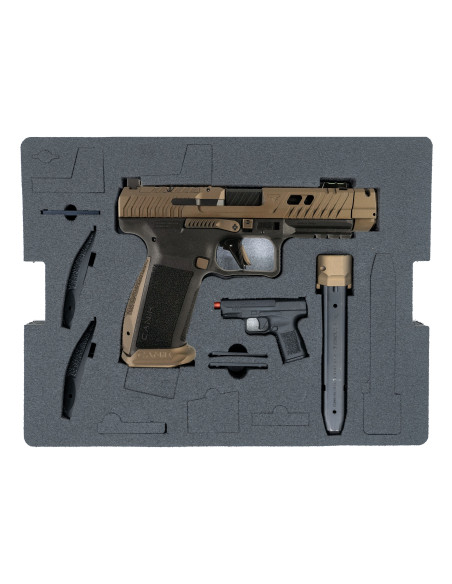 Pistola CANiK TTI Combat Bronze 4.74” - 9mm. - CE111C