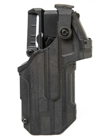 Funda de servicio BLACKHAWK T-SERIES de Nivel 3 - GLOCK 17 con linterna TLR 8 / RDS - M990701BKR
