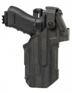 Funda de servicio BLACKHAWK T-SERIES de Nivel 3 - GLOCK 17 con linterna TLR 8 / RDS - M990701BKR