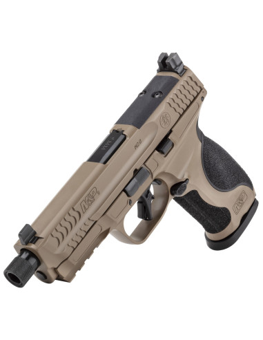 Pistola SMITH & WESSON M&P9 M2.0 Metal OR FDE 4.6" cañón roscado - 9mm. - 14163