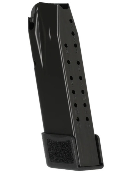 Cargador CANiK Micro Compact 15R con extensión de empuñadura completa - 9mm.