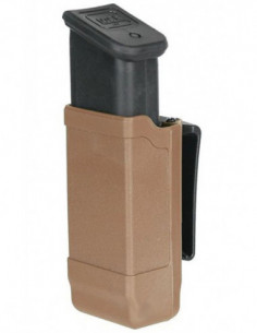 Funda BLACKHAWK! CQC de fibra de carbono para cargador doble hilera - acabado mate - 410600PCT