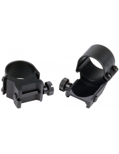 Juego de Anillas WEAVER Top Mount 30mm. [Desmontables] Bajas con extensión - 49150
