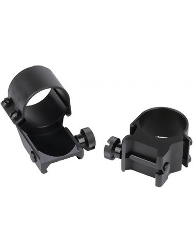 Juego de Anillas WEAVER Top Mount 30mm. [Desmontables] Bajas con extensión - 49150