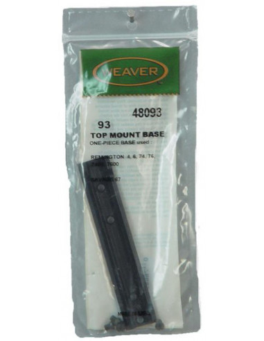 Base WEAVER Top Mount 93 - Savage 67 - 48093