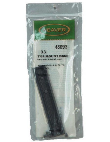 Base WEAVER Top Mount 93 - Savage 67 - 48093
