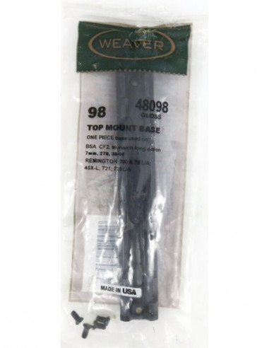 Base WEAVER Top Mount 98 - REM 700 LA - 48098