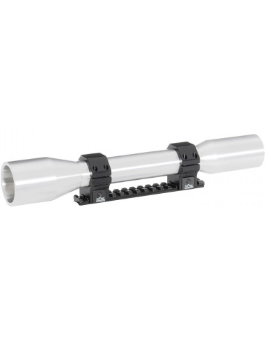 Carril APEL Picatinny Alu REM 700 LA con Anillas APEL Blue-line