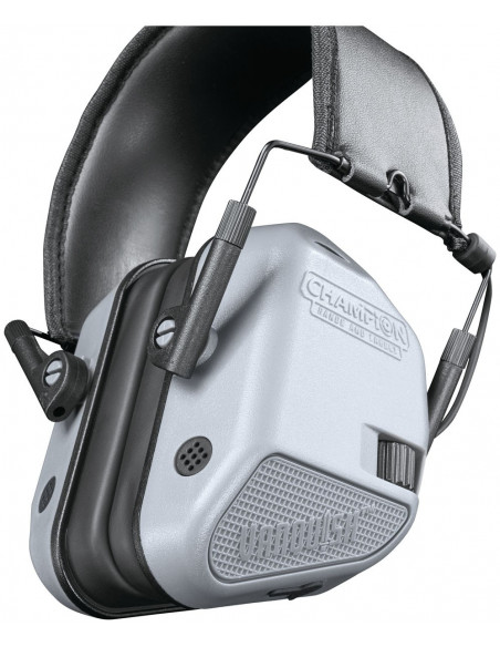 Cascos electrónicos Champion Vanquish - grises - 40978