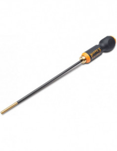 Baqueta de limpieza HOPPE'S  Elite de fibra de carbono para rifle - cal .22 - RC22R