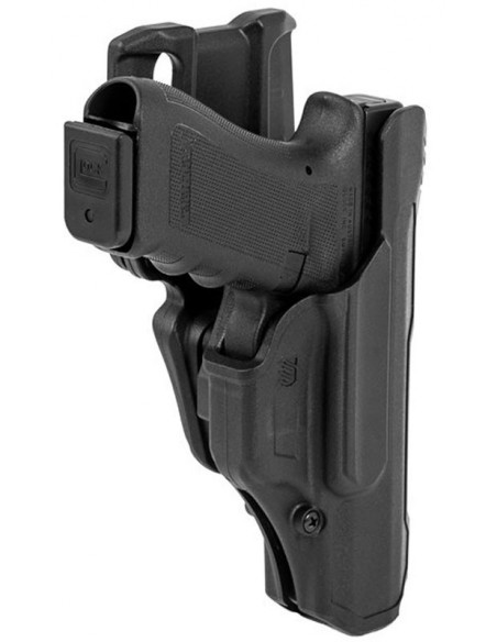 Funda de servicio BLACKHAWK! T-SERIES de Nivel 2 - GLOCK17 - 44N100BKR
