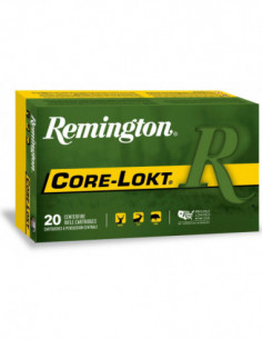 Munición metálica REMINGTON CORE-LOKT - 7 RUM - 150 grains - 27759