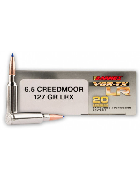 Munición metálica BARNES - VOR-TX LR - 6.5 Creedmoor - 127 grains - 28986
