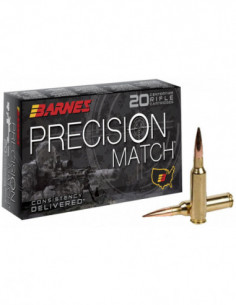 Munición metálica BARNES PRECISION MATCH - 6.5 Creedmoor - 140 grains - 30166 2