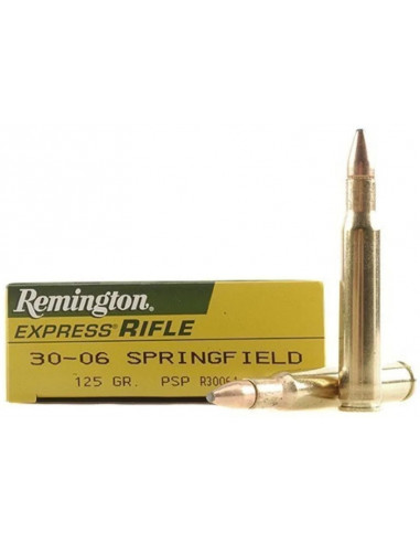 Munición metálica REMINGTON CORE-LOKT - 30-06 - 125 grains - 21401