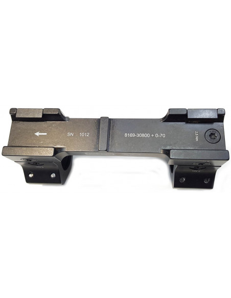 Montura APEL Táctica Black-line 20 MOA para Picatinny - 34mm. altas BH23 - 48003422021