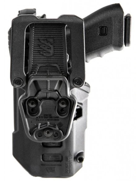 Funda de servicio BLACKHAWK! T-SERIES de Nivel 3 - GLOCK17 con linterna TLR 8 - 44N700BKR