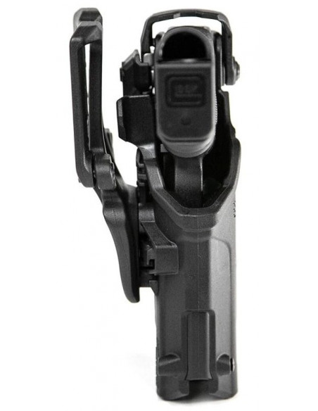 Funda de servicio BLACKHAWK! T-SERIES de Nivel 3 - GLOCK17 con linterna TLR 8 - 44N700BKR