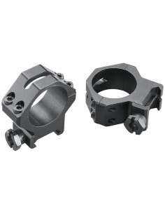 Juego de Anillas WEAVER Táctica Skeleton 4 tornillos 30mm. [Fijas] Medianas - 48365