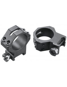 Juego de Anillas WEAVER Táctica Skeleton 4 tornillos 30mm. [Fijas] Altas - 48366