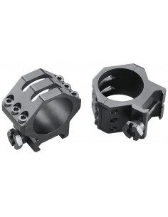 Juego de Anillas WEAVER Táctica Skeleton 6 tornillos 30mm. [Fijas] Bajas - 48355