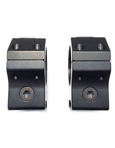Juego de anillas APEL Blue-line para Picatinny - 34mm. BH10 con conector - 472003410021