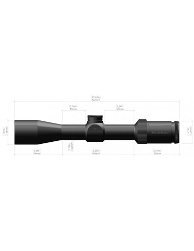 Visor ZEROTECH Thrive 3-9x40 Duplex - TH3940