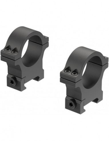 Juego de Anillas LEUPOLD Open Range Cross-Slot 30mm. [Fijas] - Altas - 180948